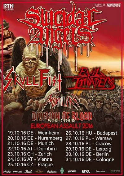 MORTILLERY –  tour kick off this week