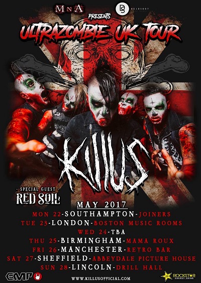 Ultrazombie UK Tour