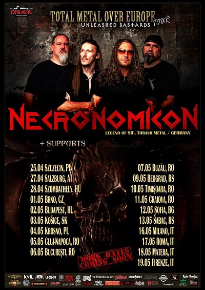 NECRONOMICON – Total Metal Over Europe Tour 2019