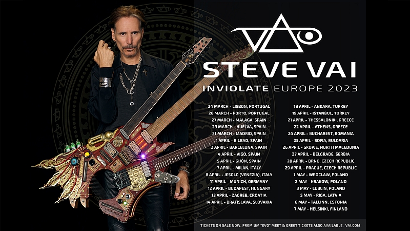 steve vai tour 2023 europe