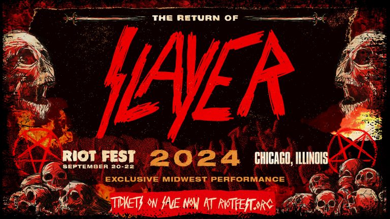 SLAYER Reunites for RIOT FEST 2024