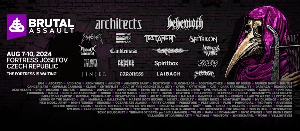 BRUTAL ASSAULT – complete line-up and daily breakdown of the bands announced