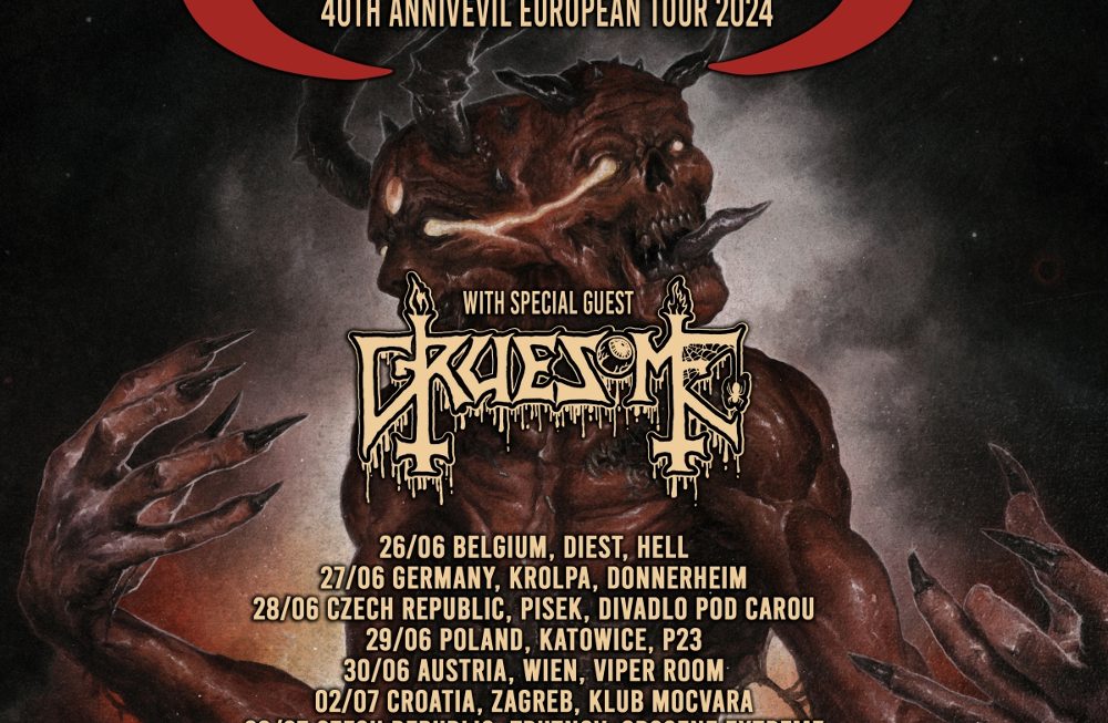 SABBAT 40th Annivevil European Tour 2024, special guest GRUESOME