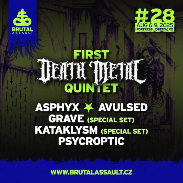 BRUTAL ASSAULT 2025 – death metal update to the line-up