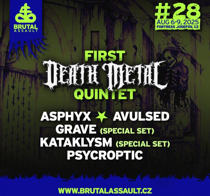 BRUTAL ASSAULT 2025 - death metal update to the line-up