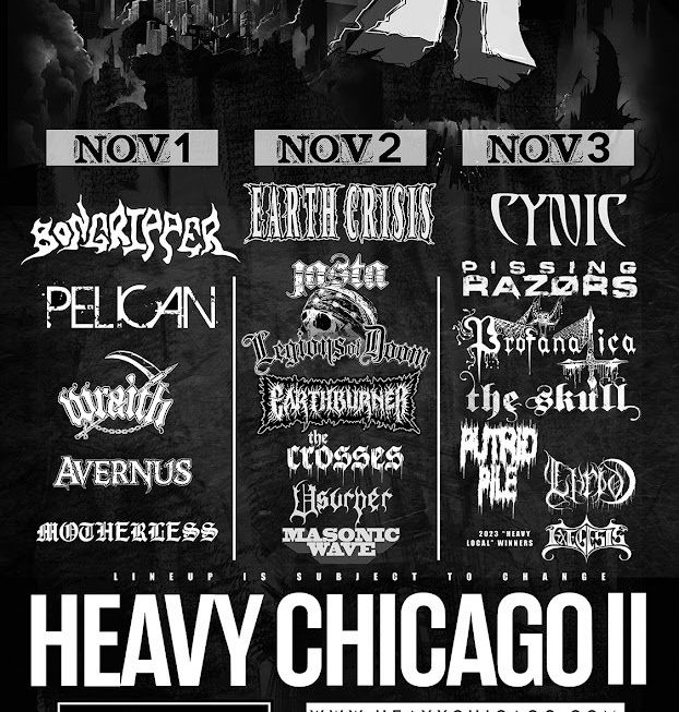 HEAVY CHICAGO II Metal Fest 2024