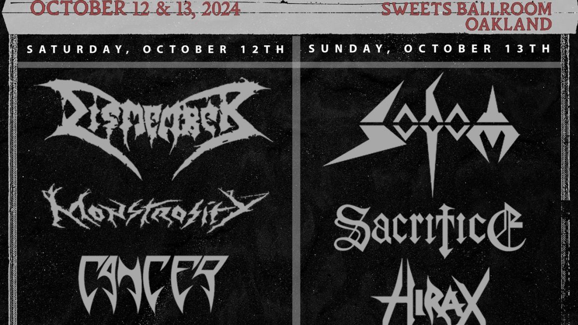 California Deathfest VII - Sweets Ballroom, Oakland, CA