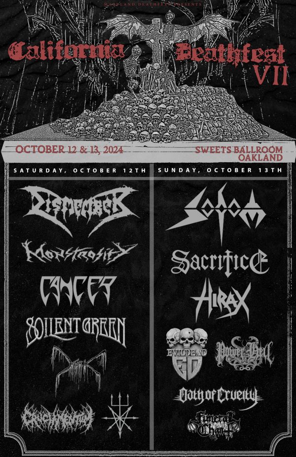 California Deathfest VII – Sweets Ballroom, Oakland, CA