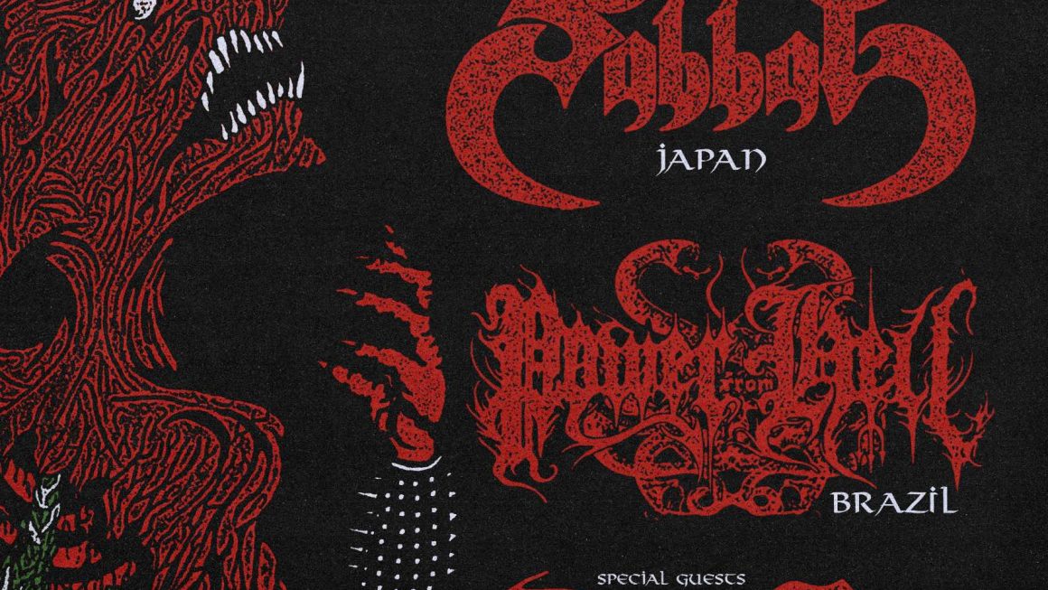 SABBAT (Japan) + POWER FROM HELL (Brazil) + DEATH RITES - Don Quixote, Los Angeles CA