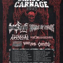 Chaos & Carnage Tour 2025 - DYING FETUS + CRADLE OF FILTH with FLESHGOD APOCALYPSE + NE OBLIVISCARIS + UNDEATH + VOMIT FORTH + CORPSE PILE