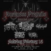 Darkness Prevails Metal Fest 2025 - ACHERON + MORDANT RHED + SATHANAS + VINCENT CROWLEY + CHURCH