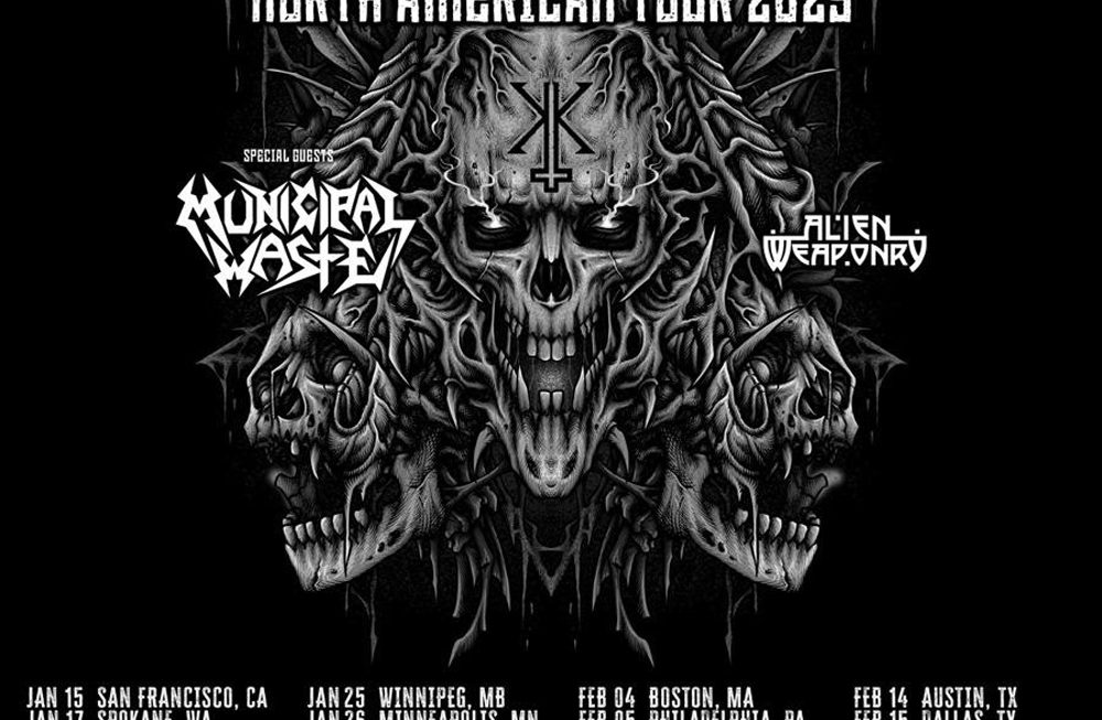 KERRY KING 2025 Tour with MUNICIPAL WASTE and ALIEN WEAPONRY