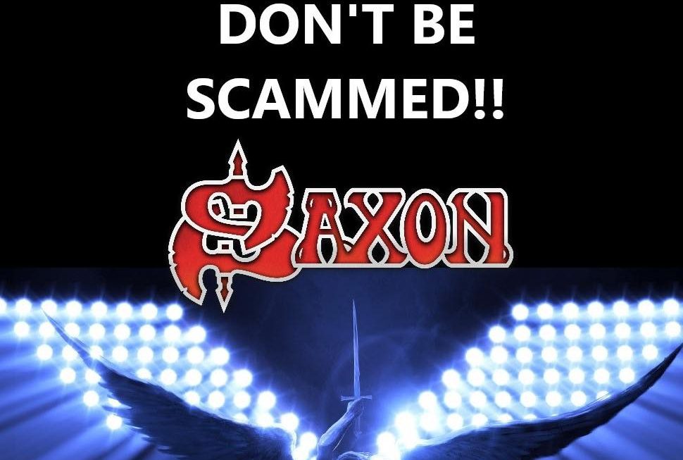 Important Announcement from SAXON: Beware of Scams!